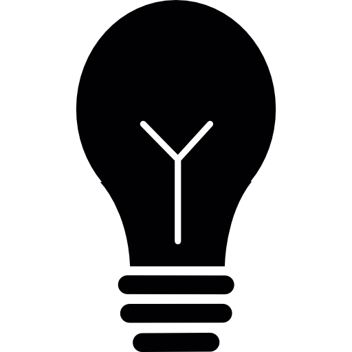 Vintage Light Bulb Icon