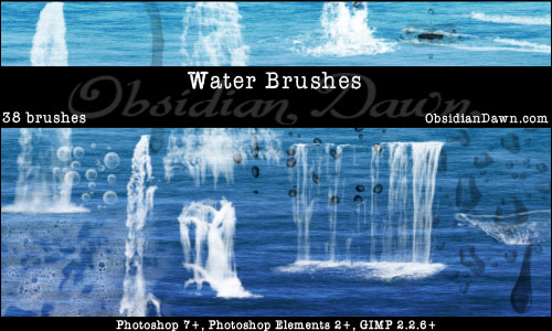 Water Brush Photoshop