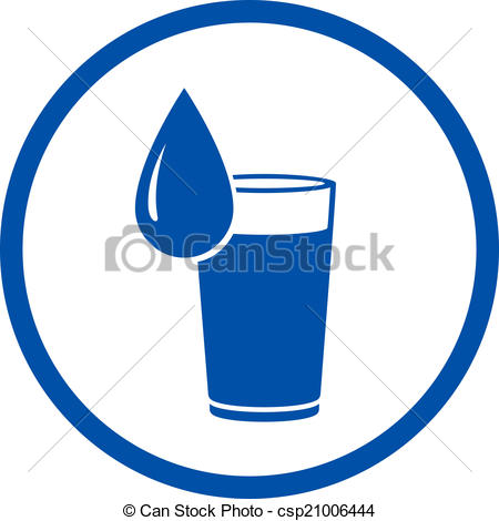 Water Drops in a Glass Clip Art Water Drops in a Glass Clip Art