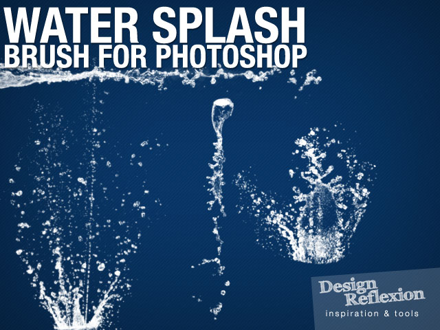 Water Splash Photoshop Brush