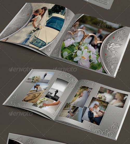 Wedding Album PSD Template