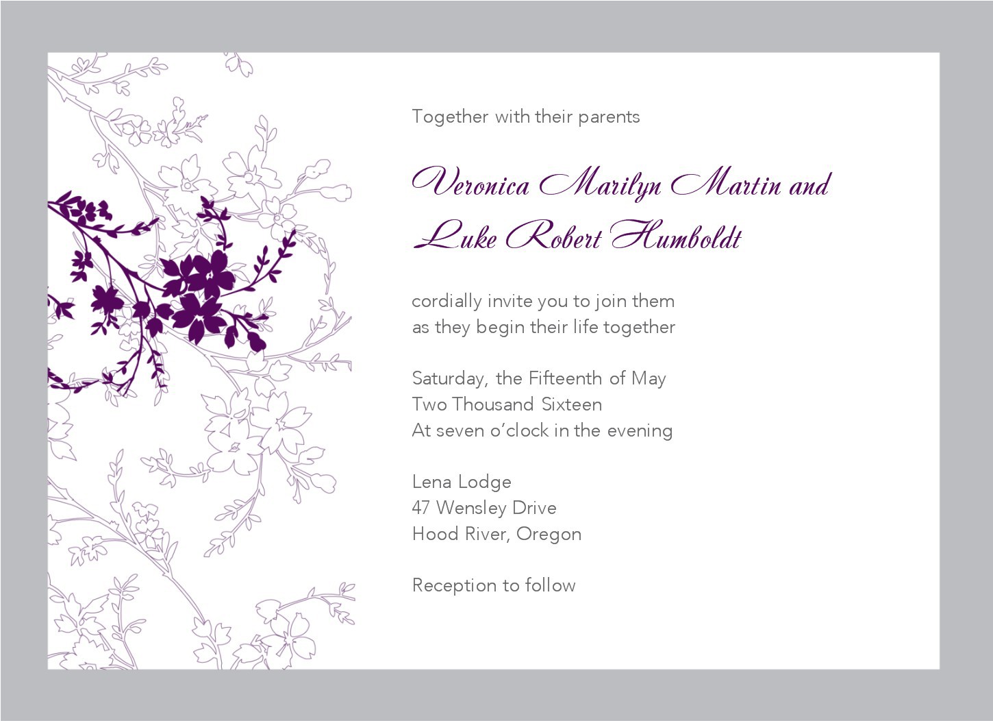 Wedding Invitation Cards Templates Free Download