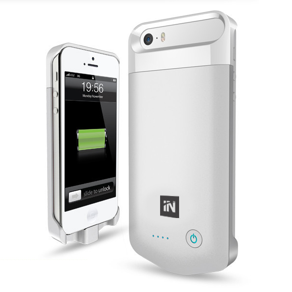 White iPhone 5S Battery Case