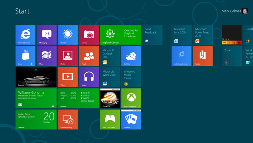 Windows 8 Desktop Icons