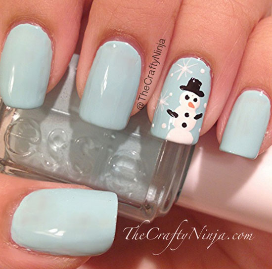 Winter Nail Art Designs