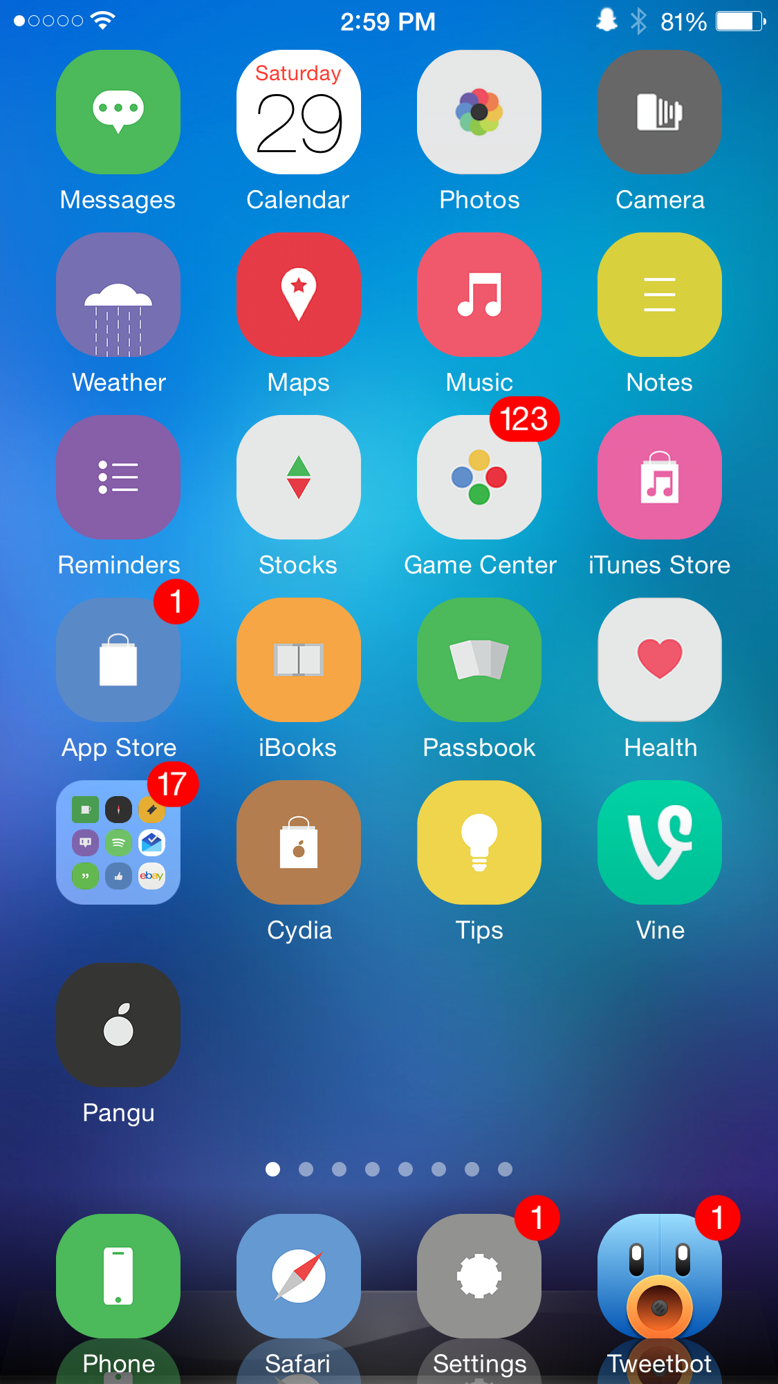 Winterboard Themes iOS 8