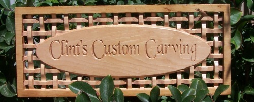 Wood Carving Signs