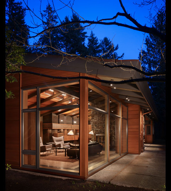 Wood House Exterior Design