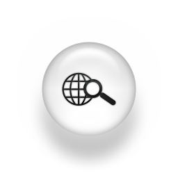 World Wide Web Icon Black and White