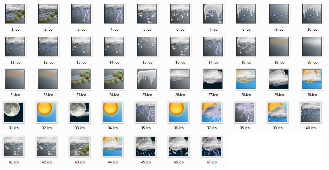 16 Current Weather Icon Images