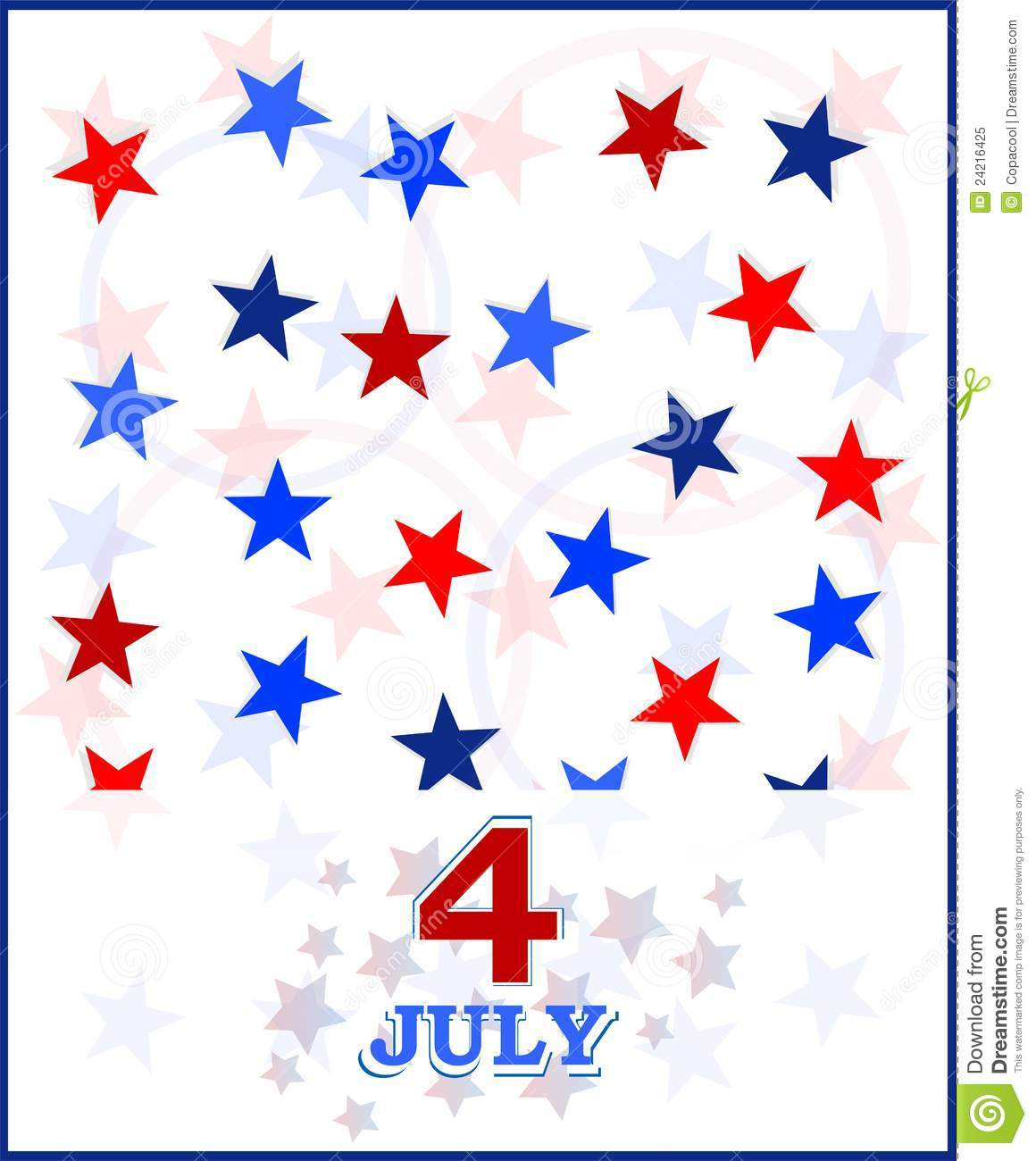 4th July Vector Free