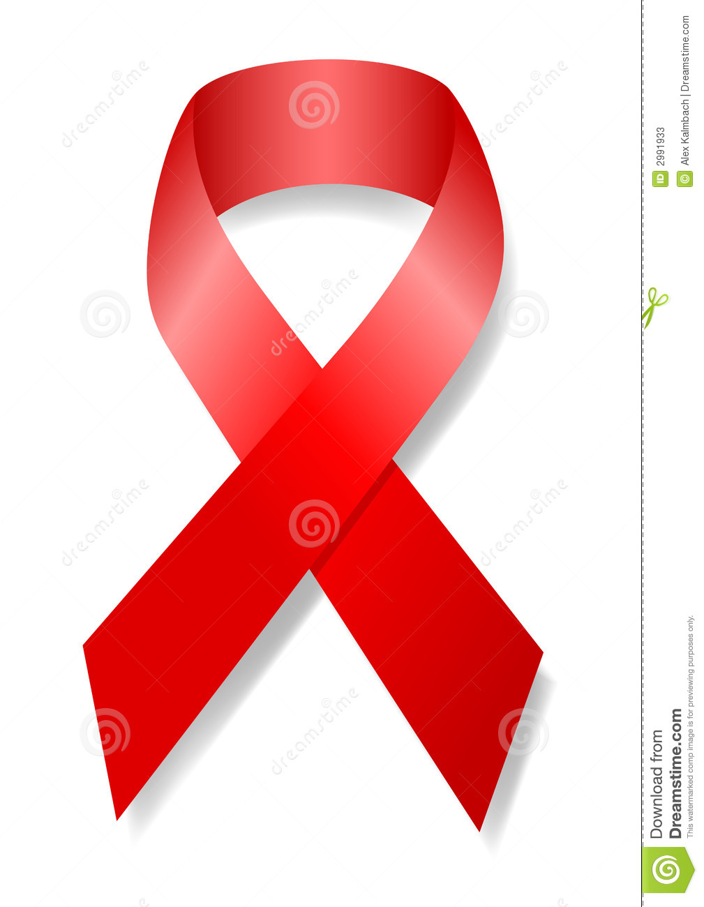 Aids Awareness Ribbon Aids Awareness Ribbon