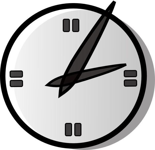 Analog Clock Clip Art