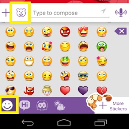 Android Smiley Emoticon Meanings