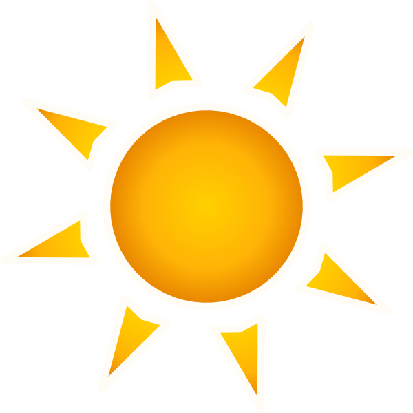 Animated Sun Clip Art