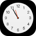 Apple iOS 7 Clock Icon