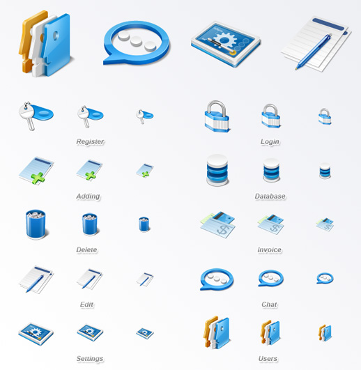 Application Icon Set Application Icon Set