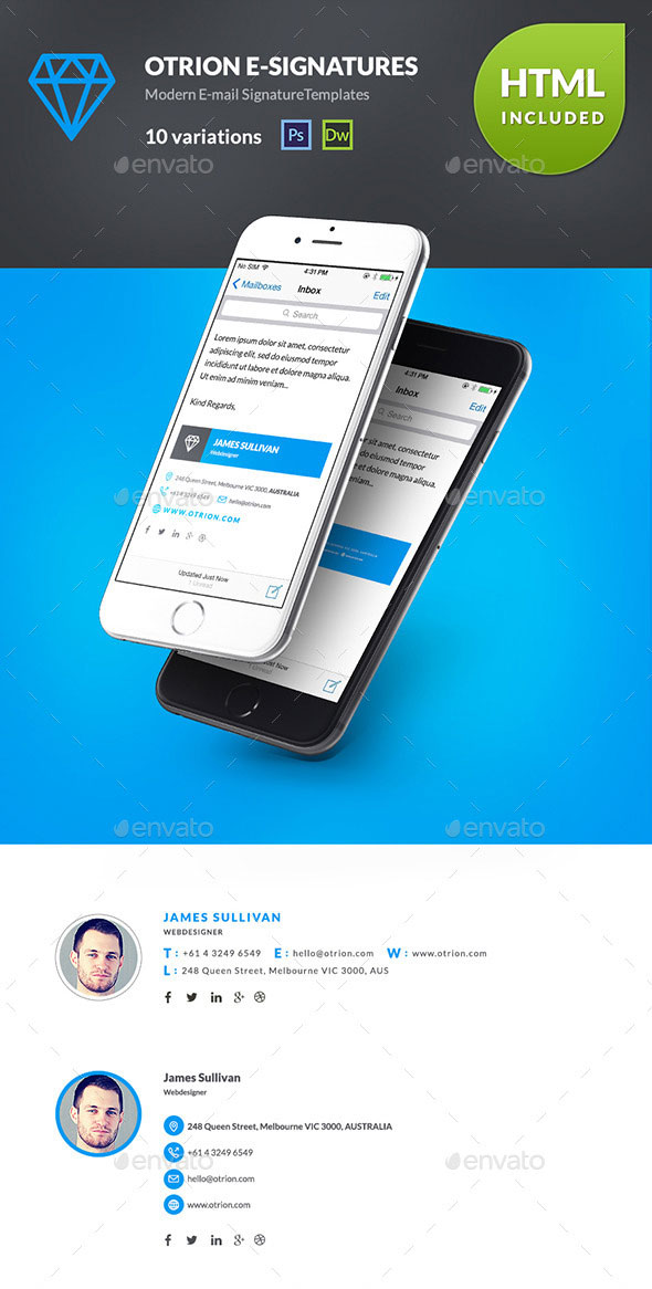 Awesome Email Signature Templates Awesome Email Signature Templates