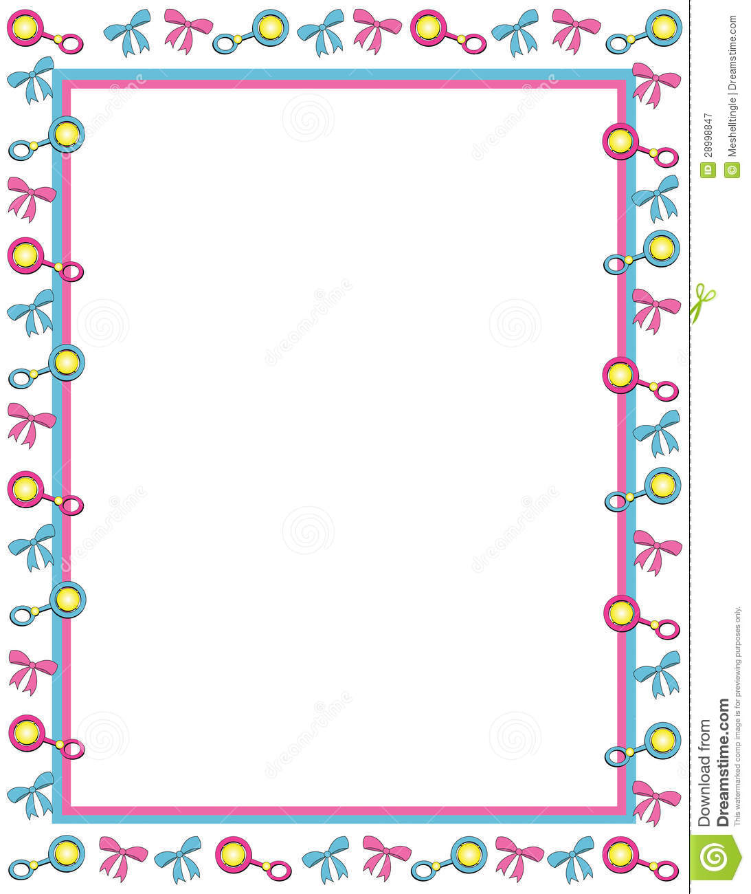 Baby Clip Art Borders and Frames