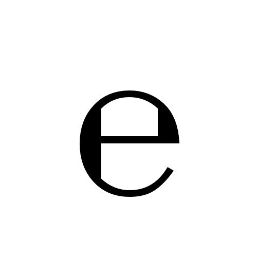 Backwards E Symbol