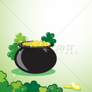 Black Cauldron Pot of Gold