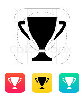 Black Trophy Icon