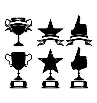 Black Trophy Icon