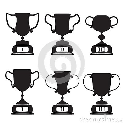 Black Trophy Icon