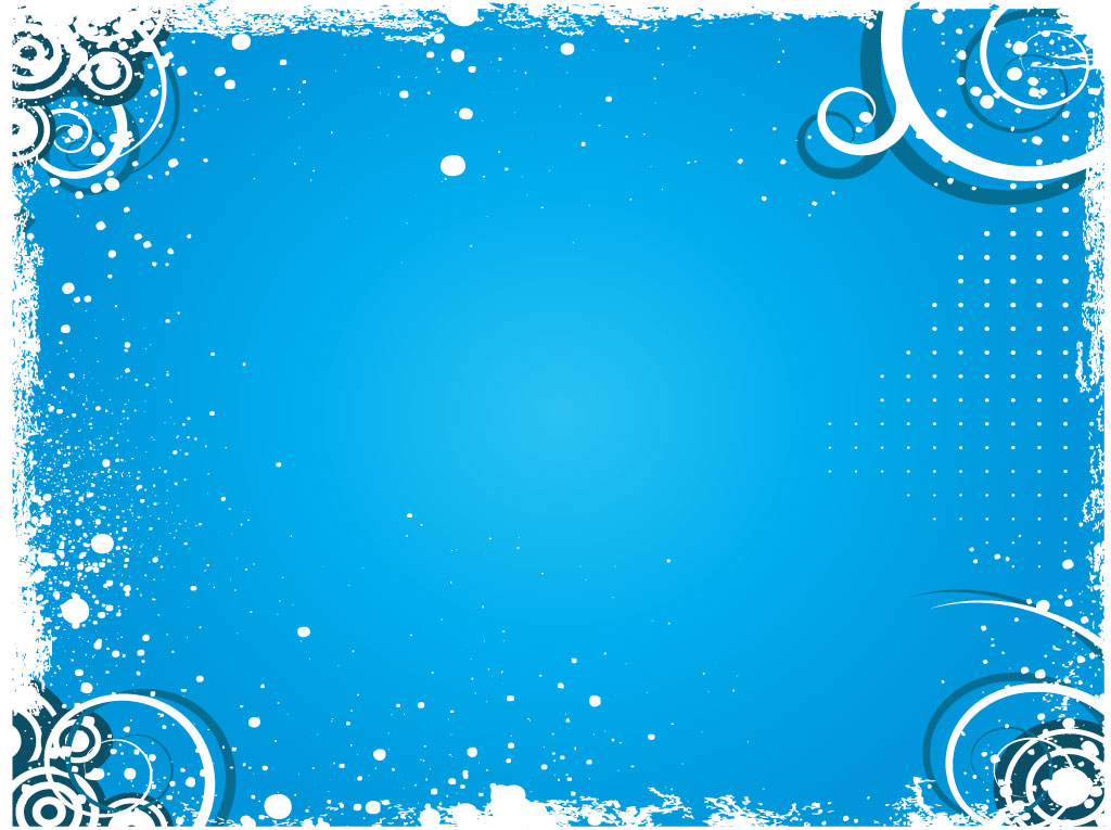 Blue Winter Background Vector Free