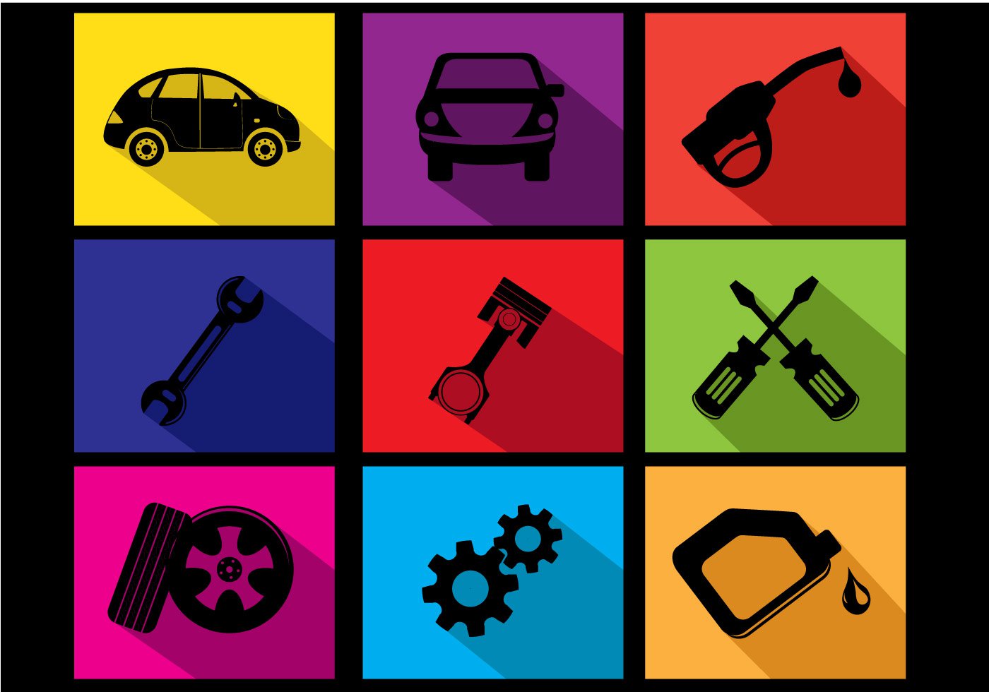 Car Oil Change Icon