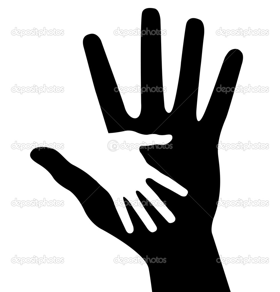 Caring Hands Vector