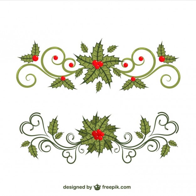 Christmas Border Vector Free