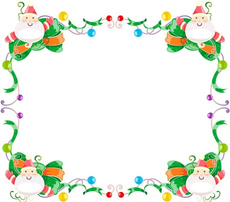 Christmas Border Vector