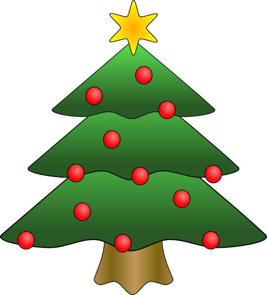 Christmas Tree Clip Art Free