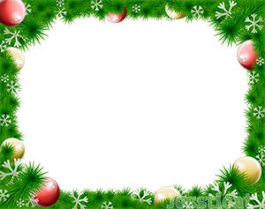 13 Vector Christmas Border Free Downloads Images