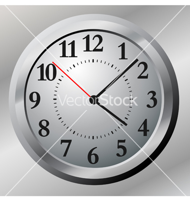 Clock Face Vector Art