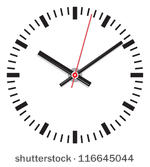 Clock Face Vector Graphics