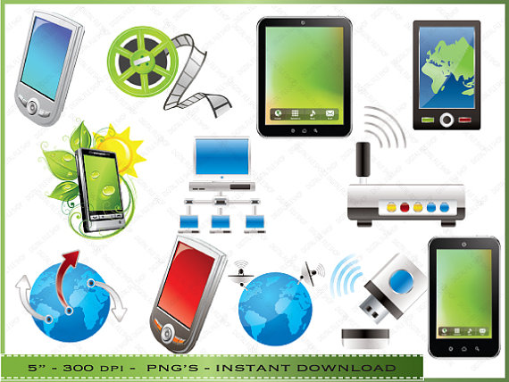 Computer Technology Clip Art Computer Technology Clip Art