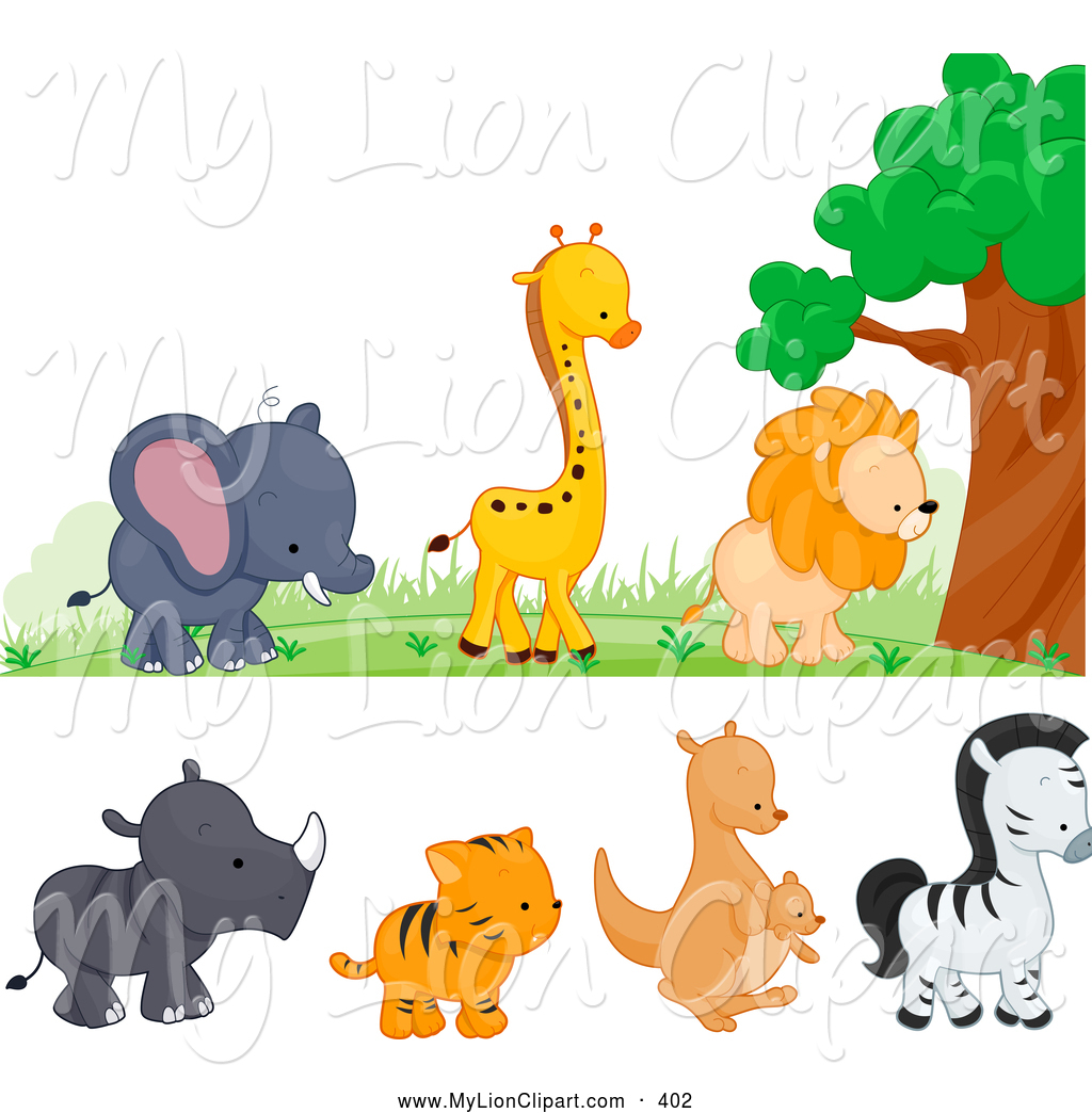 Cute Wild Animal Clip Art