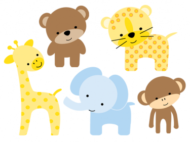 Cute Zoo Animal Clip Art