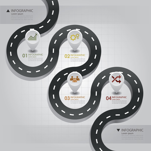 Design Infographic Templates Road Design Infographic Templates Road