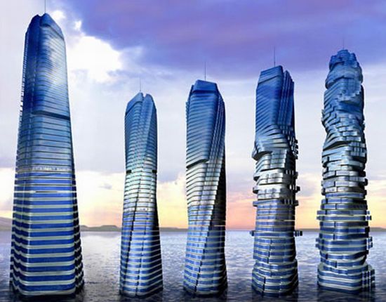 Dubai Rotating Building Dubai Rotating Building