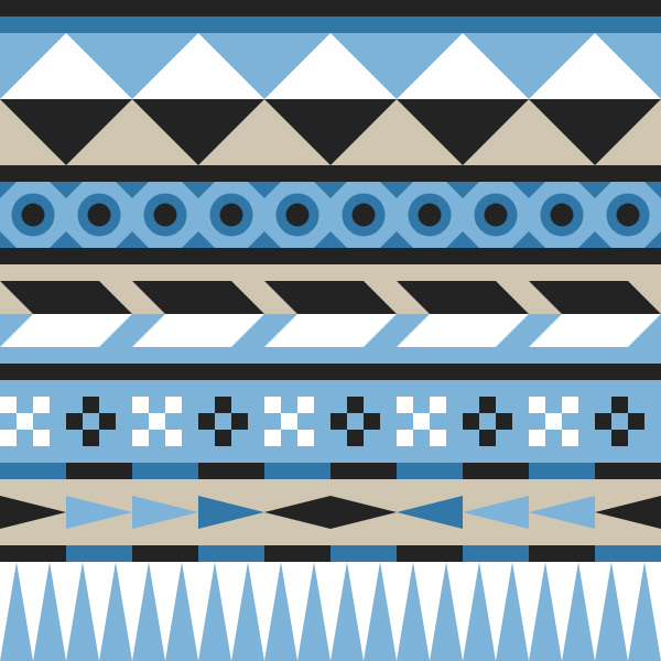 Easy Aztec Patterns