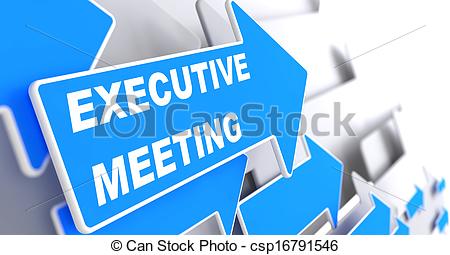 Executive Meeting Clip Art