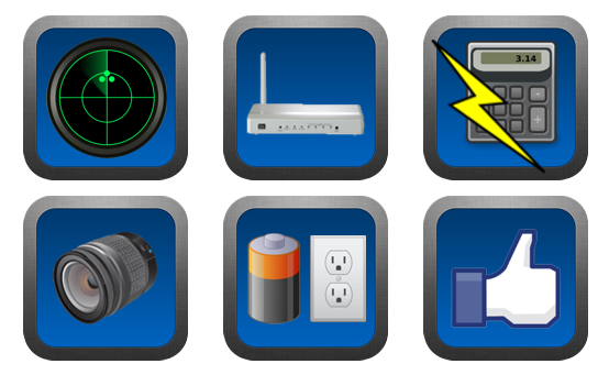 Facebook iPhone App Icon Facebook iPhone App Icon
