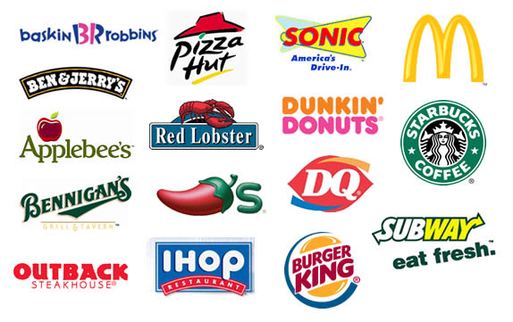 Fast Food Restaurants Logos