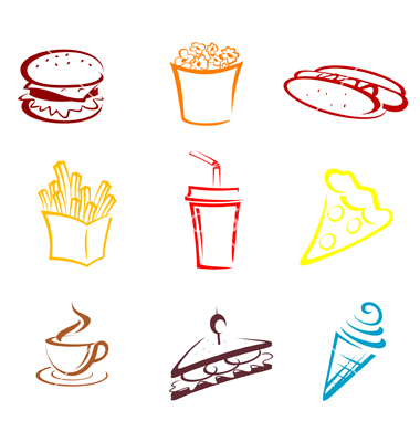 Fast Food Vector