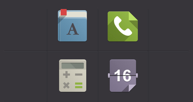 Flat Design Icon Set