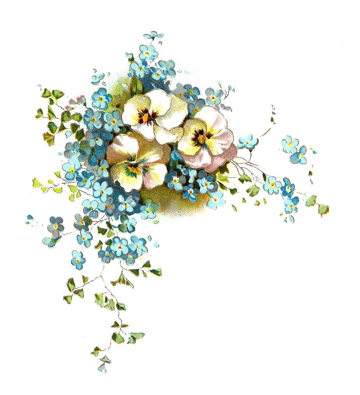 Flower Corner Clip Art Free