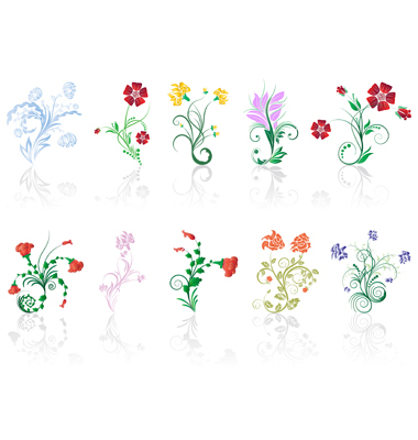 Flower Vector Set